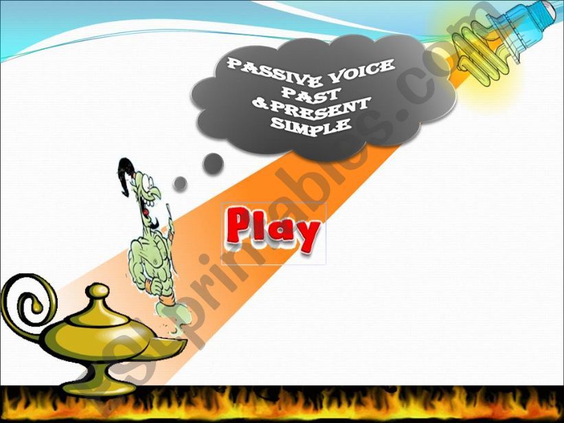 passive voice game powerpoint