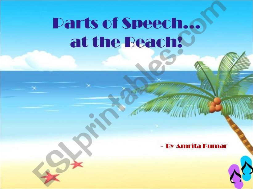 Parts of Speech  powerpoint