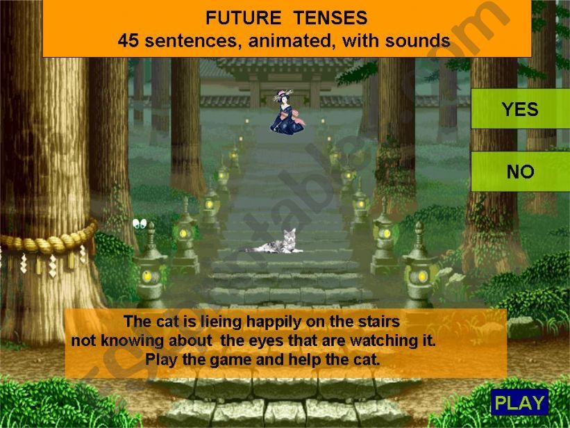 Future tenses - The Geishas Cat