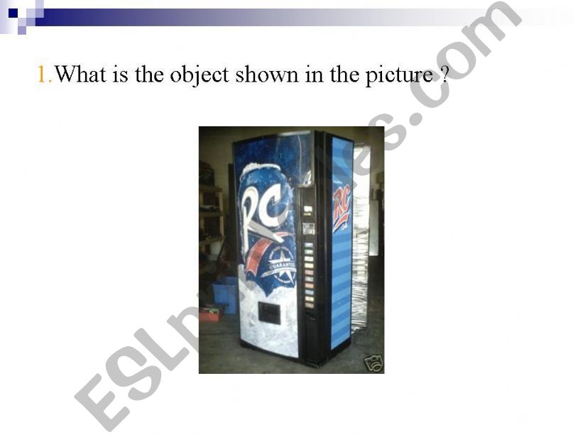 presentation of an Object   powerpoint