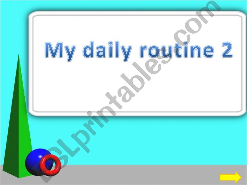 my daily routine 2 powerpoint