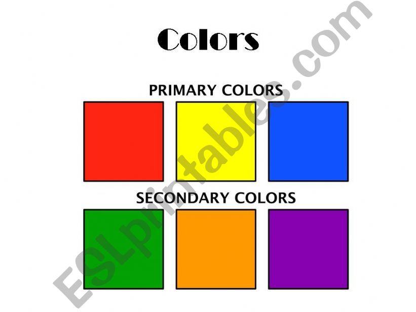 Colors + Colors Expressions powerpoint