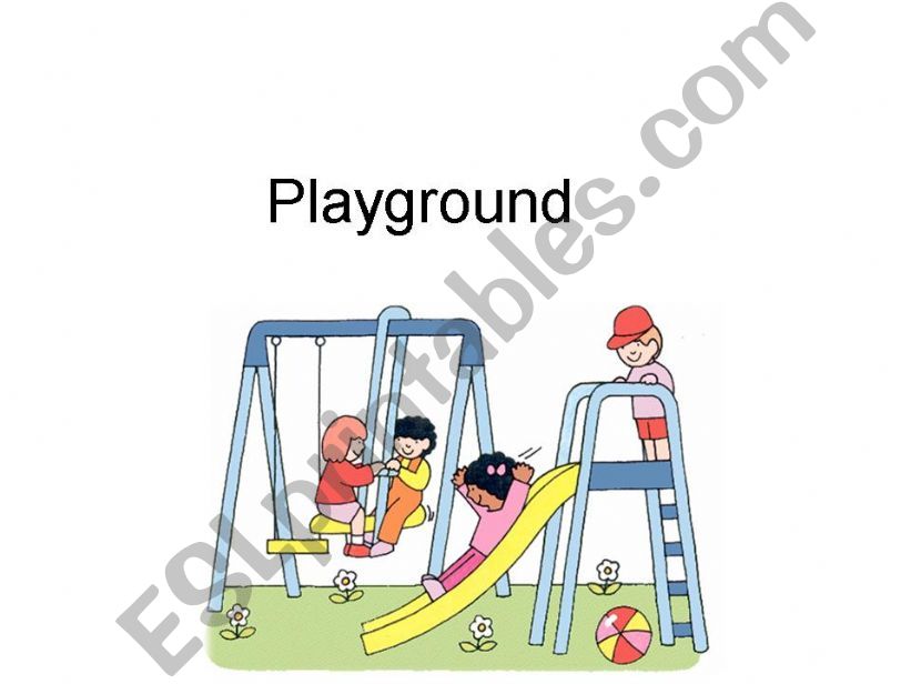 Playground powerpoint