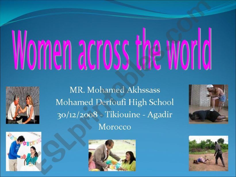 Women and power powerpoint