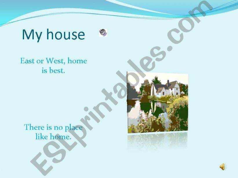 My House powerpoint