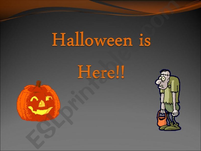 Halloween! powerpoint