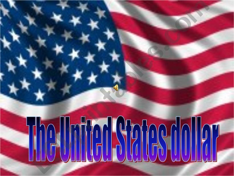 The USA dollar powerpoint