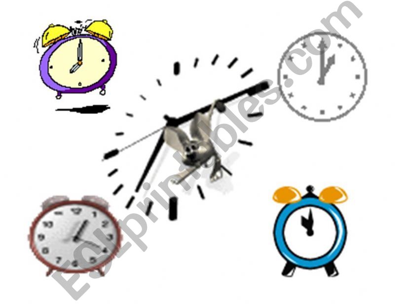 What time is it ? powerpoint