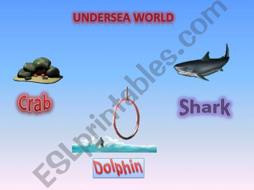 under sea world powerpoint