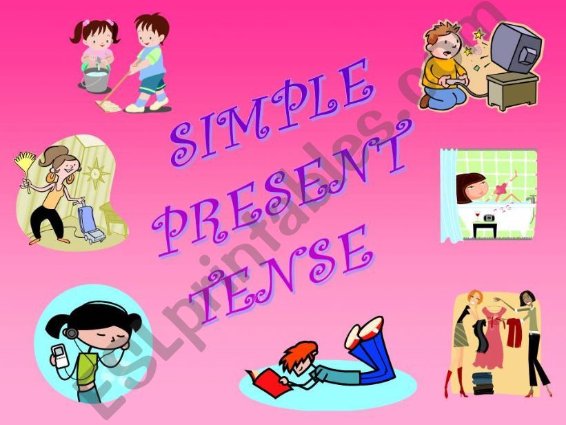  Present  Simple Tense powerpoint