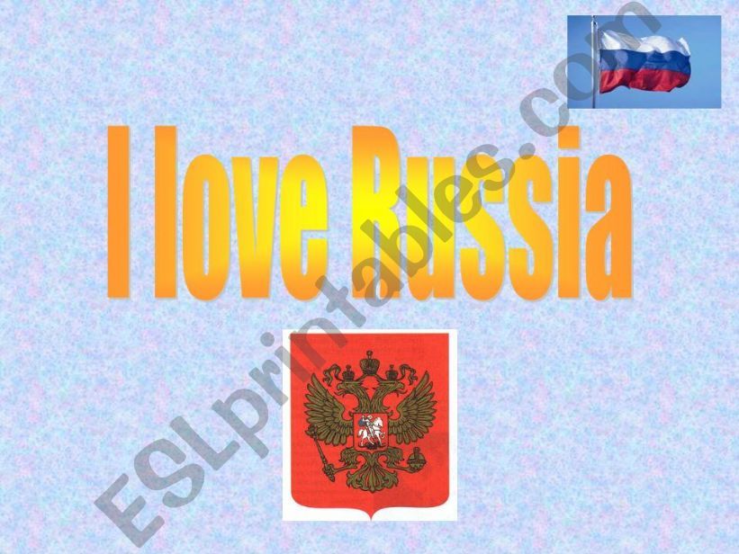 I love Russia powerpoint