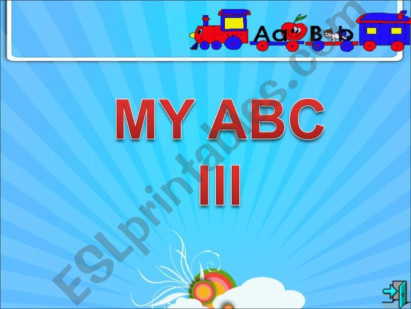 My ABC III powerpoint