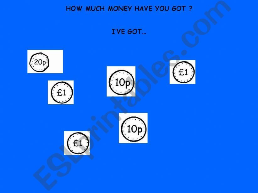 money powerpoint