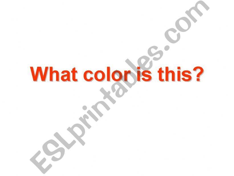 colours powerpoint