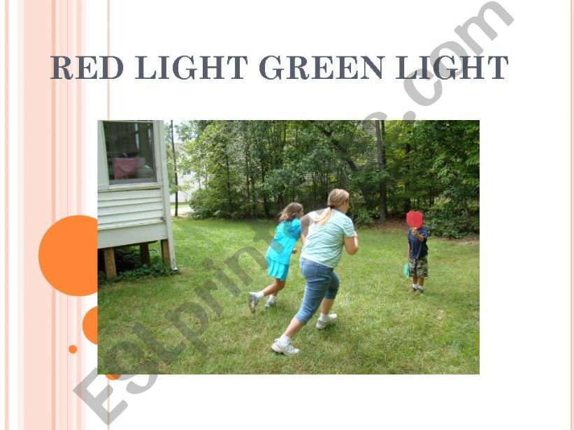 Red Light Green Light powerpoint