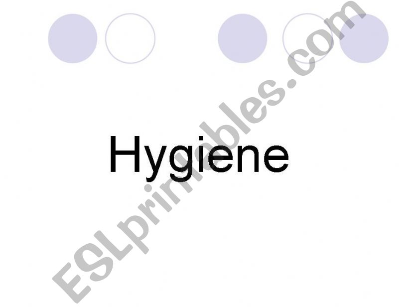hygiene powerpoint