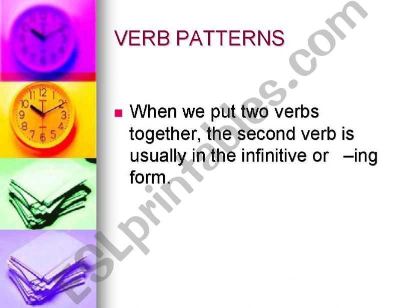 gerunds and infinitives powerpoint