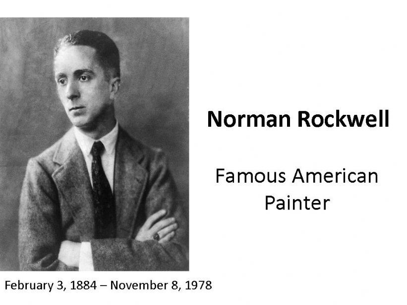 Yes/No Questions with Norman Rockwell Paintings