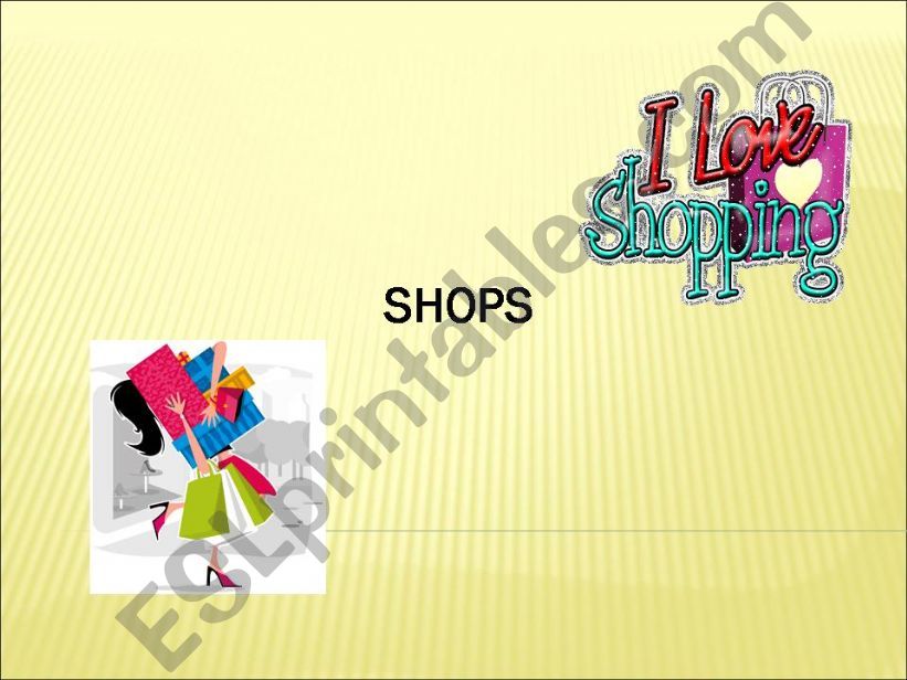 Types of shops powerpoint