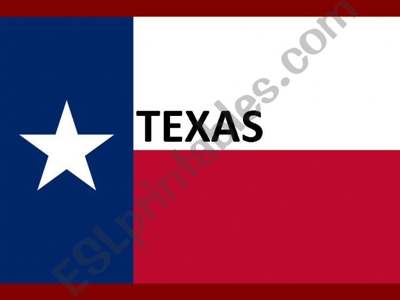 Overview of Texas powerpoint