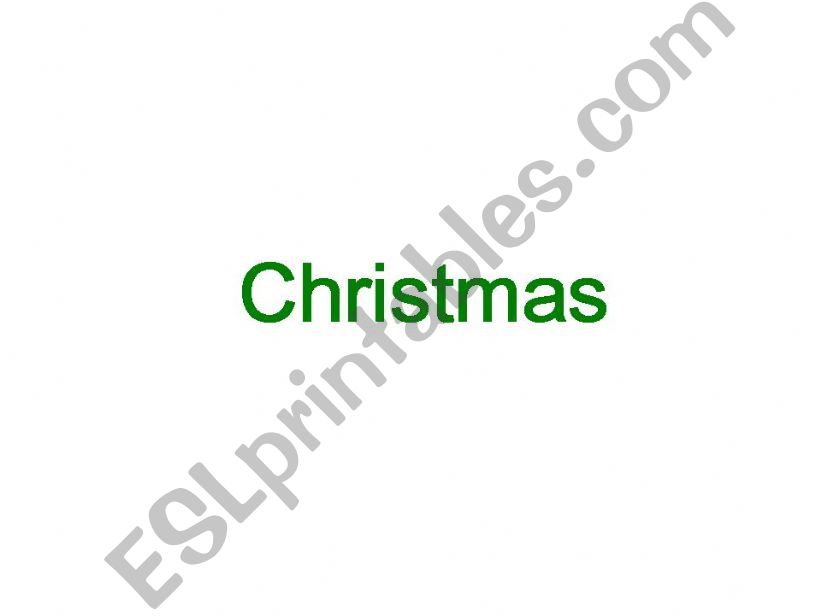 Christmas Powerpoint powerpoint