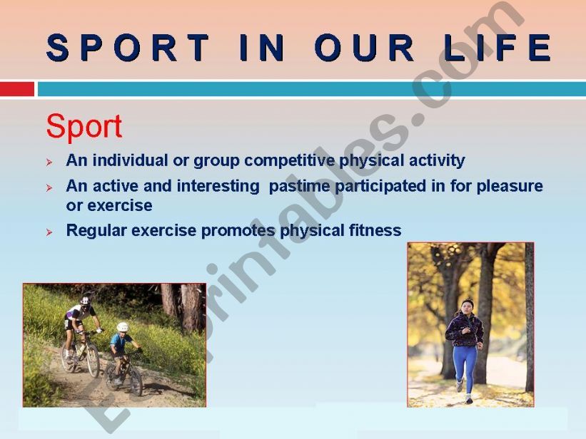 Sport powerpoint