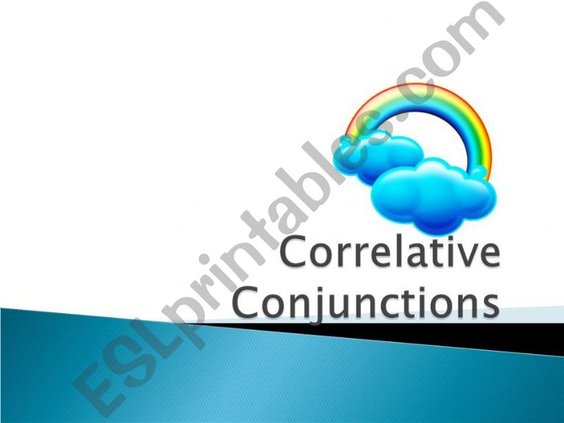 Correlative Conjunctions powerpoint