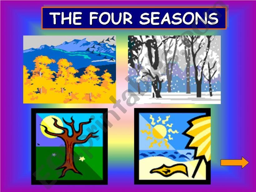 the four seasons with animations plus a game 