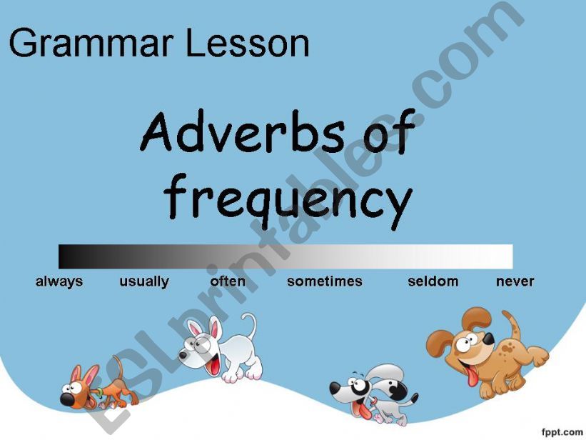 Adverbs of frequency powerpoint