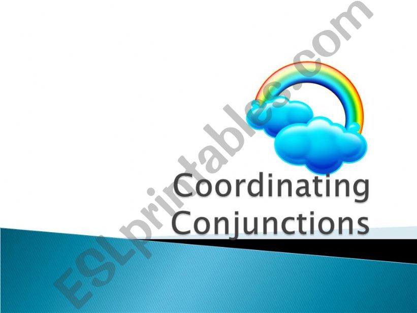 Coordinating Conjunctions powerpoint