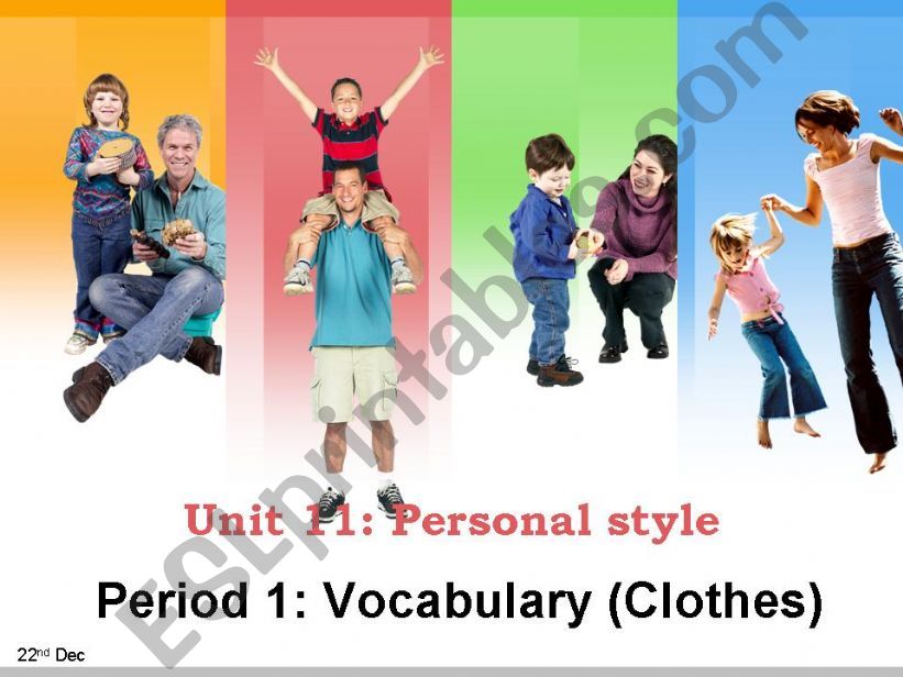 clothes powerpoint