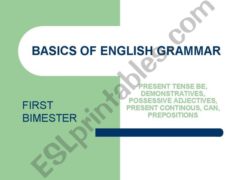english grammar basic powerpoint