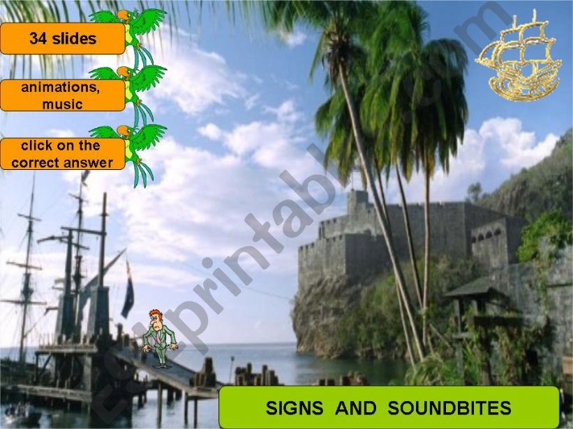 Pirates of the Caribbean - Signs and soundbites