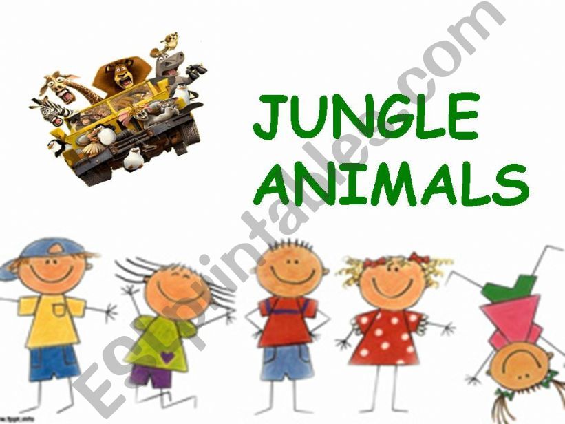 Jungle Animals powerpoint