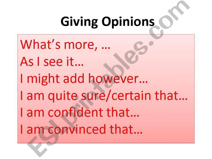 Speech Cliches powerpoint