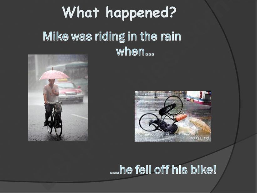 What happened? powerpoint