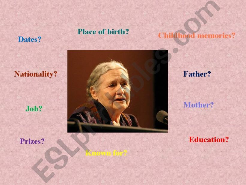 Doris Lessing powerpoint