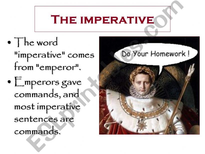 The imperative powerpoint