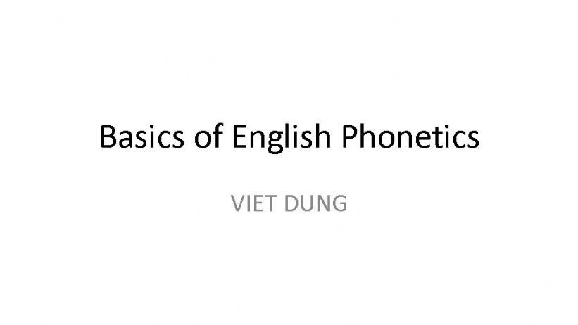 Phonetics power point powerpoint