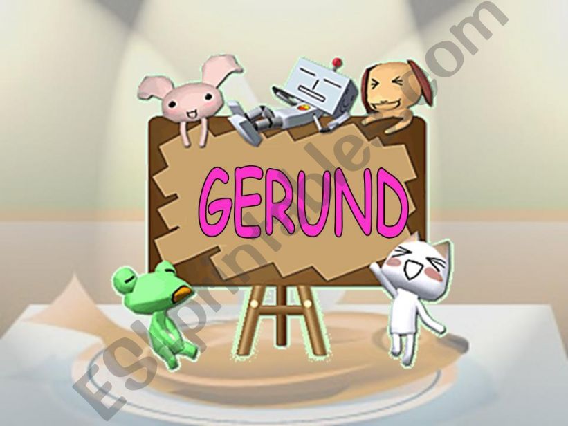 GERUND powerpoint