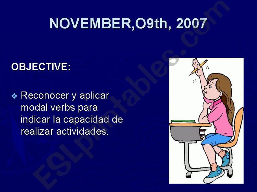 modals verb powerpoint