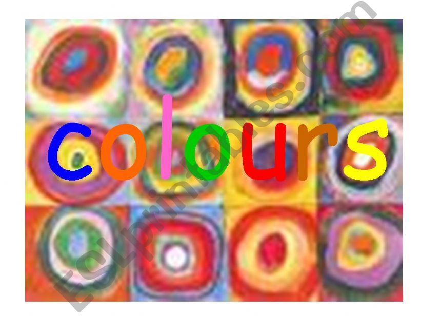 colours powerpoint