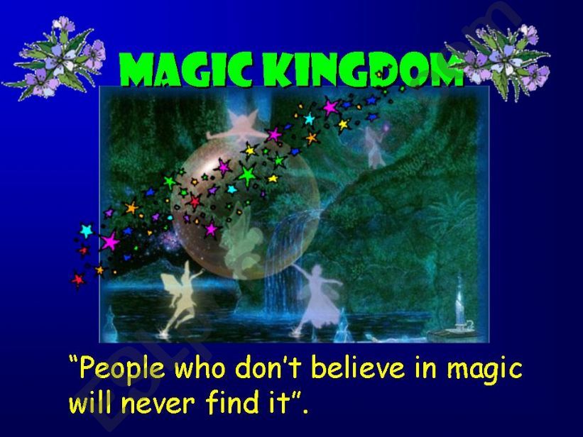 Magic Kingdom powerpoint