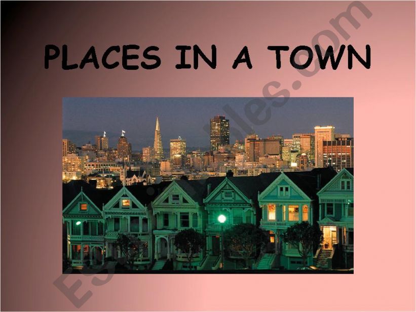 places powerpoint