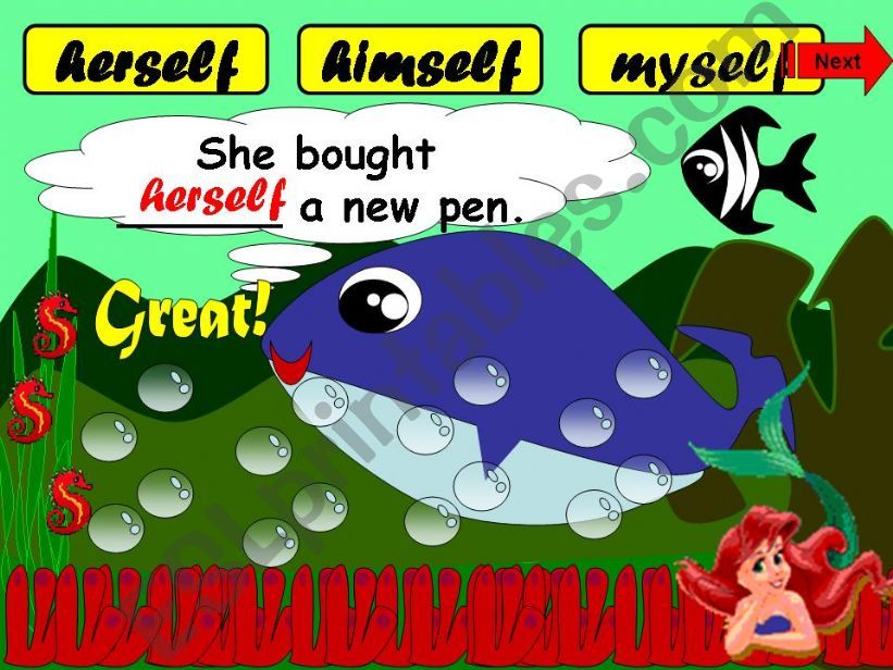 PERSONAL,REFLEXIVE,POSSESSIVE PRONOUNS. (*Animated with sound  /  15 SLIDES*)
