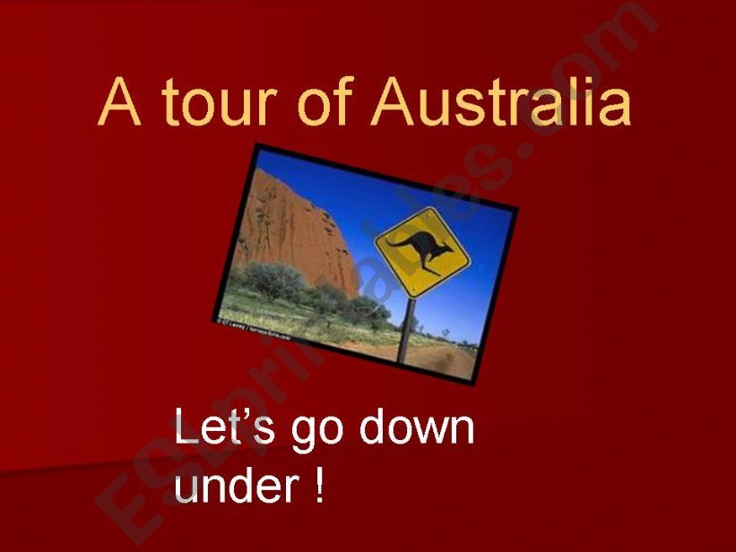 AUSTRALIA powerpoint