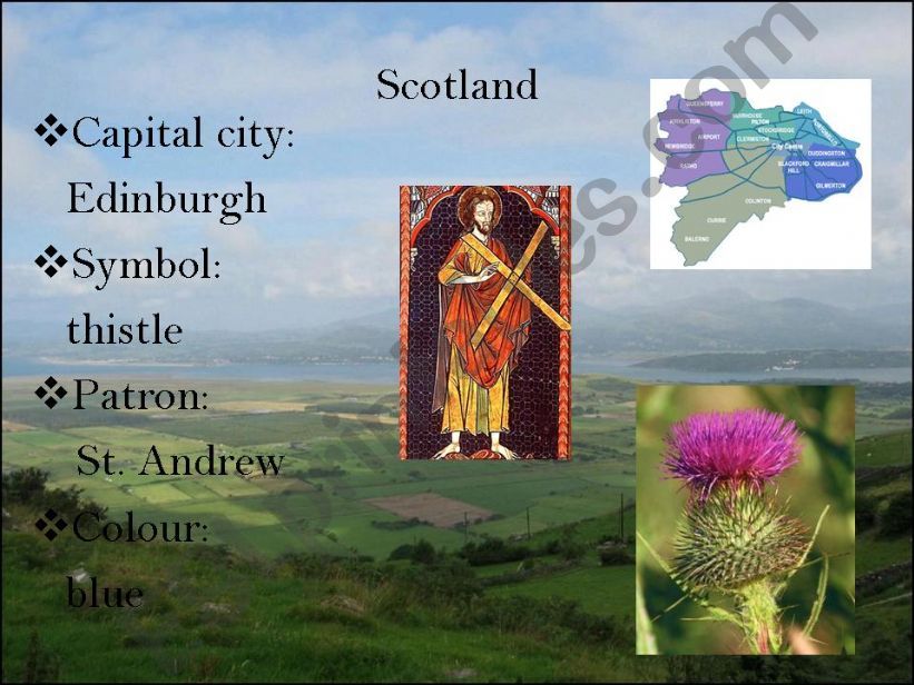 How is The United Kingdom of Great Britain and Northern Ireland divided? part 3