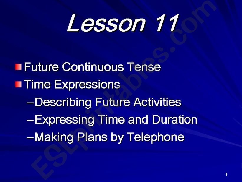 Future Continuous Tense Ppt powerpoint