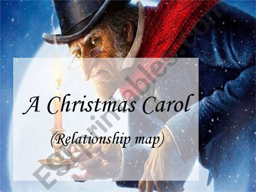 A Christmas Carol Relationship Map