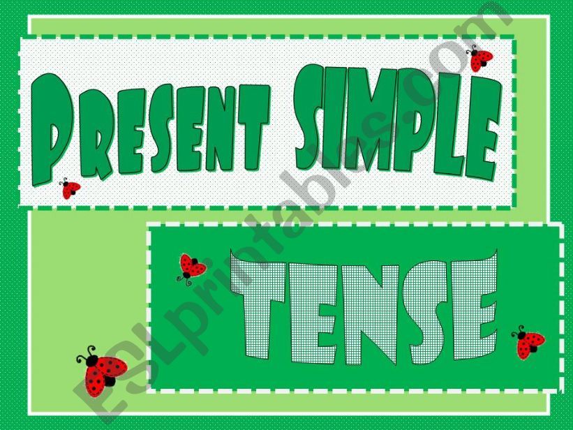 Present Simple Tense powerpoint